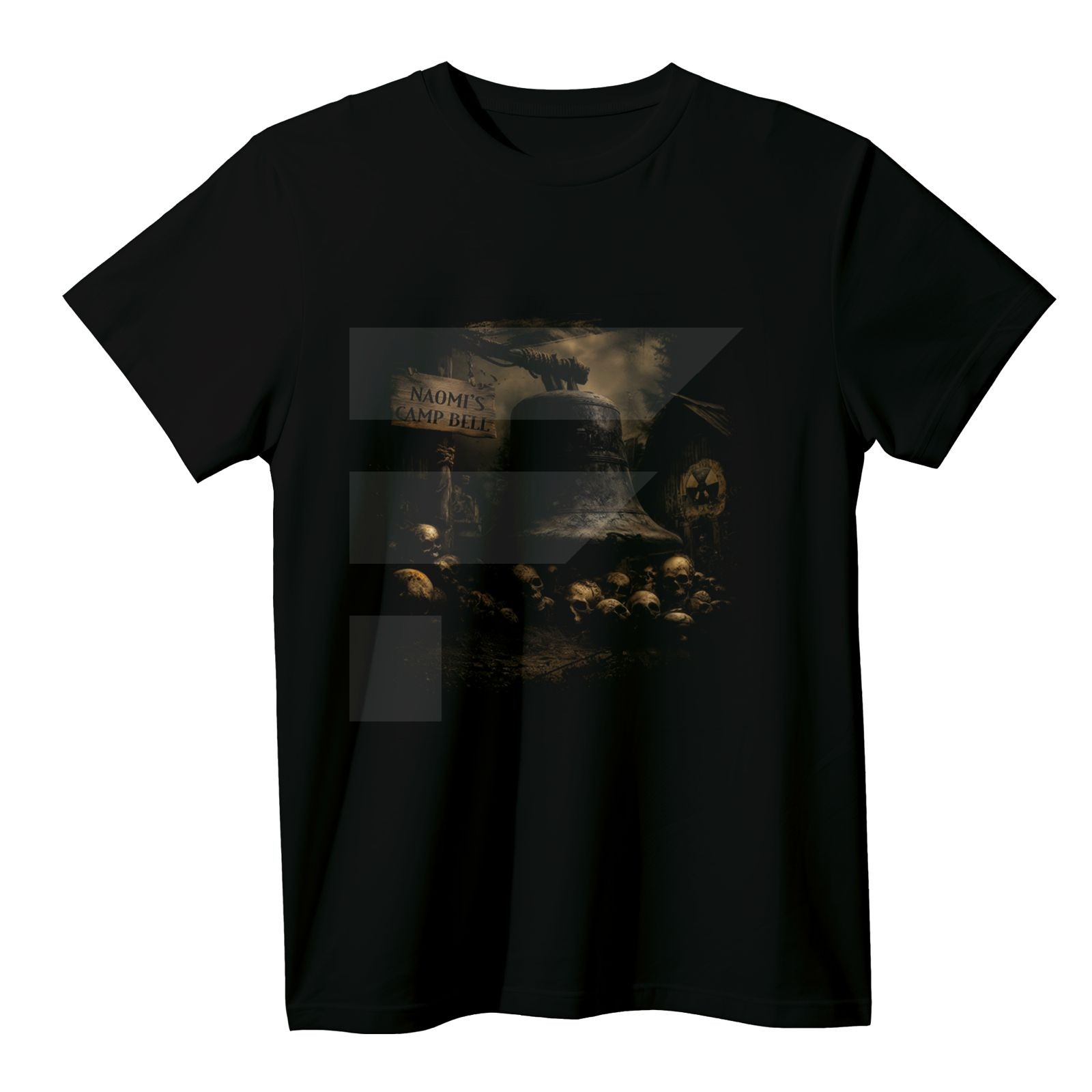 T-Shirt-Gestaltungsvorschau: Naomi’s Camp Bell